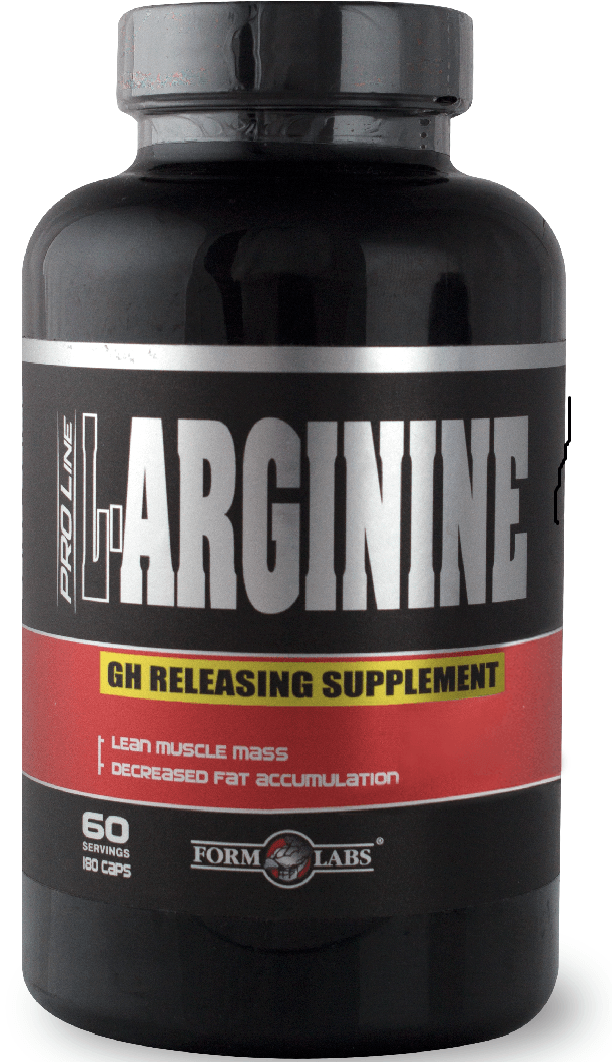 L-Arginin, 180 pcs, Form Labs. Arginine. recovery Immunity enhancement Muscle pumping Antioxidant properties Lowering cholesterol Nitric oxide donor 