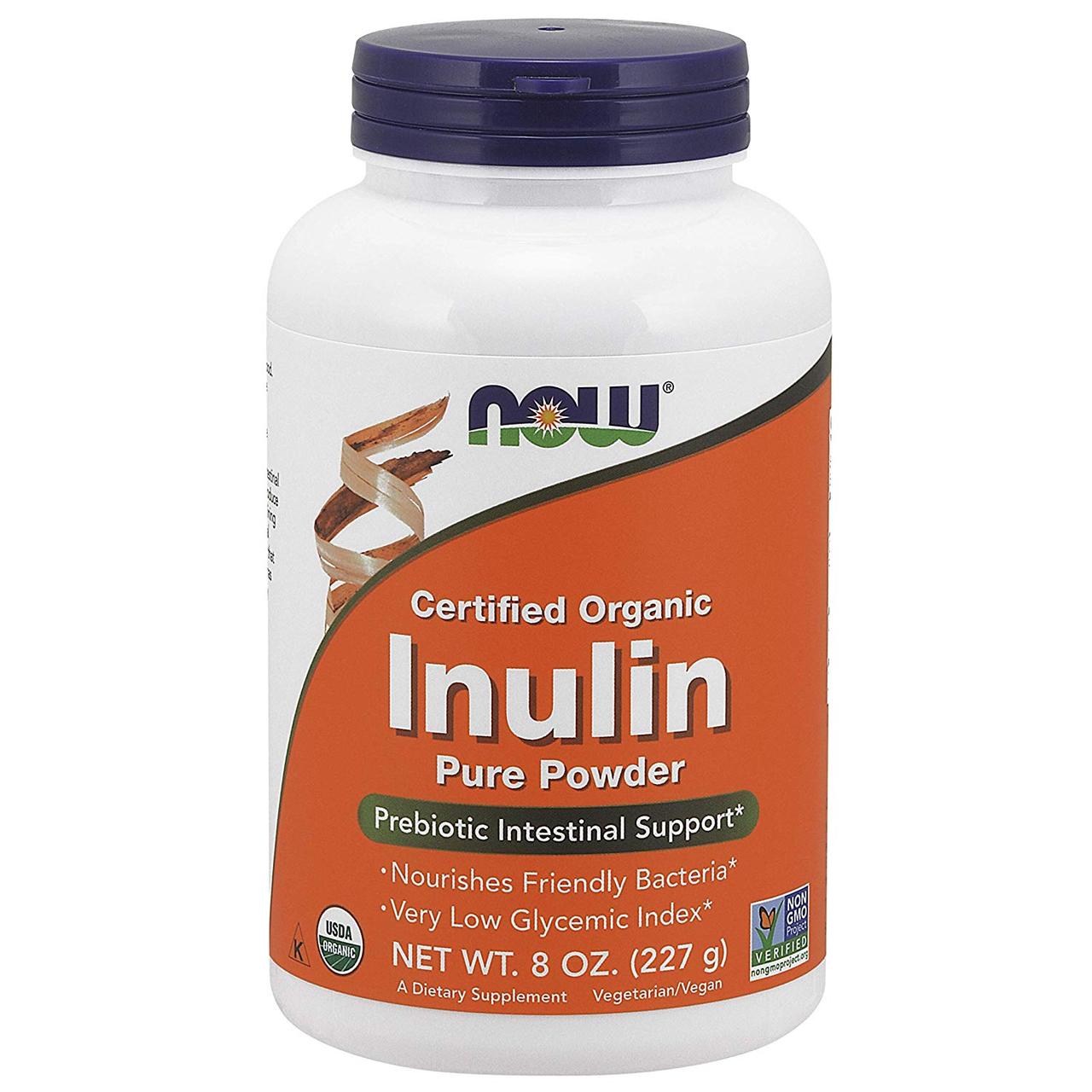 Харчова добавка NOW Foods Inulin Pure Powder 227 g,  ml, Now. Special supplements. 