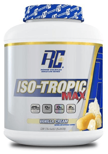 ISO-Tropic MAX, 1430 g, Ronnie Coleman. Suero aislado. Lean muscle mass Weight Loss recuperación Anti-catabolic properties 