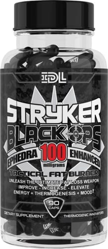 Stryker Black Ops, 90 piezas, Innovative Diet Labs. Quemador de grasa. Weight Loss Fat burning 