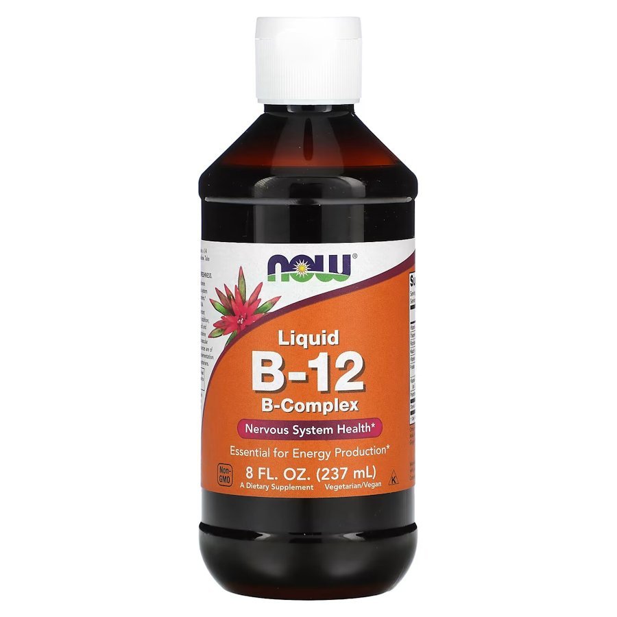 Now Витамины и минералы NOW Vitamin B12 Complex Liquid, 237 мл, , 