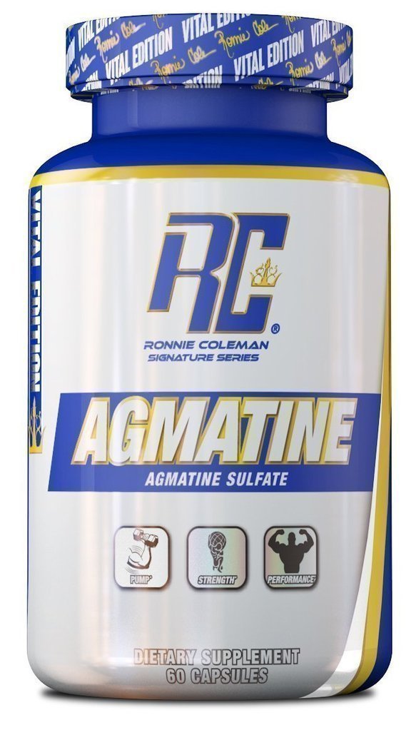 Ronnie Coleman Agmatine 500  60 шт. / 60 servings,  мл, Ronnie Coleman. Предтренировочный комплекс. Энергия и выносливость 