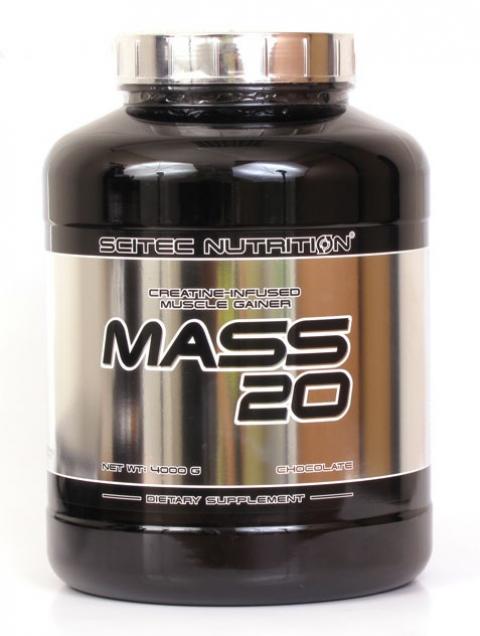 Mass 20, 4000 g, Scitec Nutrition. Gainer. Mass Gain Energy & Endurance स्वास्थ्य लाभ 