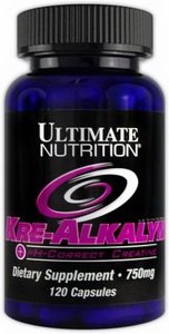 Kre-Alkalyn, 120 piezas, Ultimate Nutrition. Creatina tamponada. 