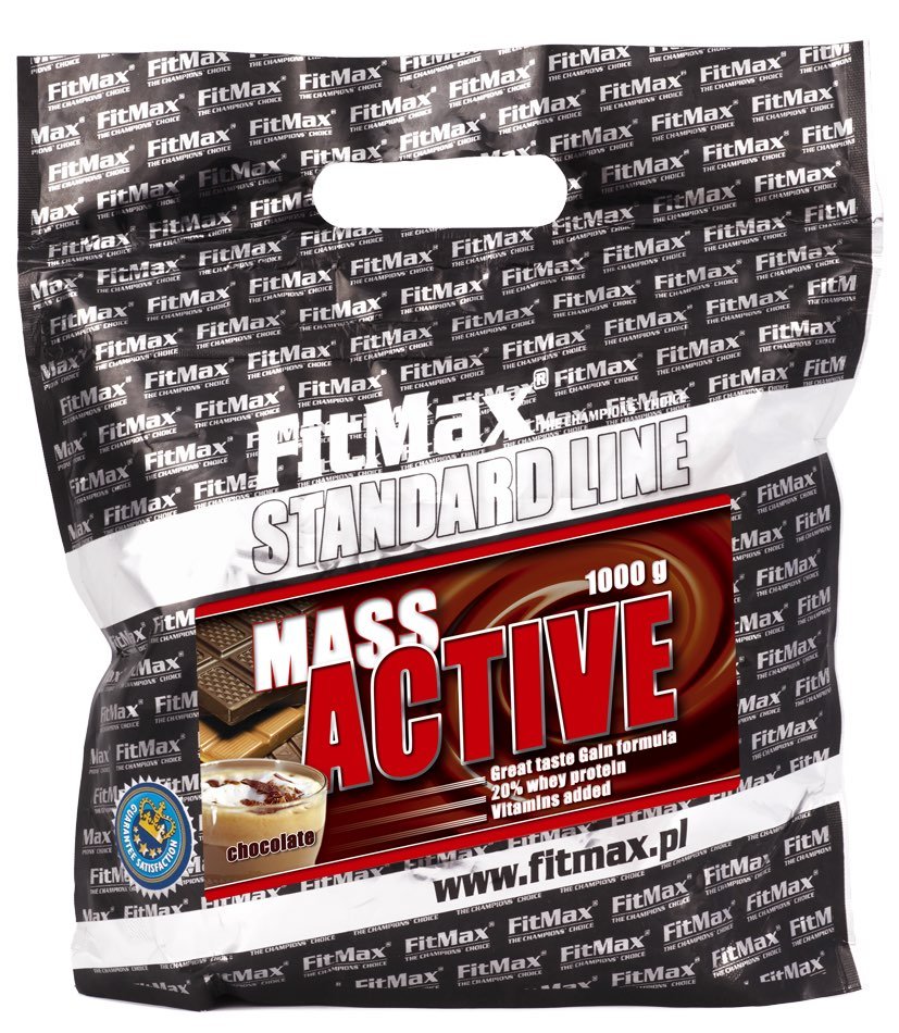 Mass Active, 1000 g, FitMax. Gainer. Mass Gain Energy & Endurance स्वास्थ्य लाभ 