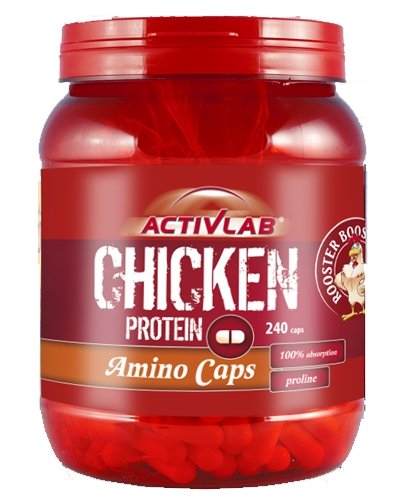 Chicken Protein Amino Caps, 240 шт, ActivLab. Аминокислотные комплексы. 