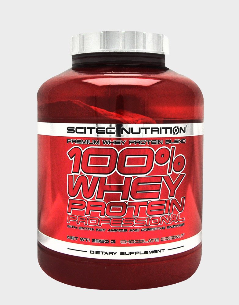 100% Whey Protein Professional LS, 2350 g, Scitec Nutrition. Whey Concentrate. Mass Gain recovery Anti-catabolic properties 
