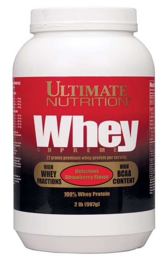 Whey Supreme, 907 g, Ultimate Nutrition. Whey Concentrate. Mass Gain recovery Anti-catabolic properties 
