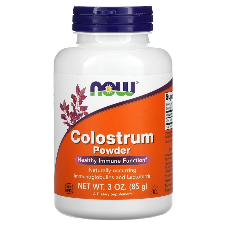 Натуральная добавка NOW Colostrum Powder, 85 грамм,  мл, Now. Hатуральные продукты. Поддержание здоровья 