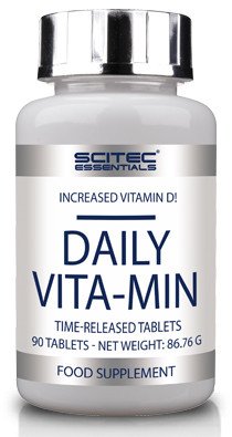 Scitec Daily Vita-Min 90 tabs,  мл, Scitec Nutrition. Витамины и минералы. Поддержание здоровья Укрепление иммунитета 
