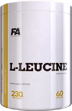 L-Leucine, 230 г, Fitness Authority. L-лейцин. 