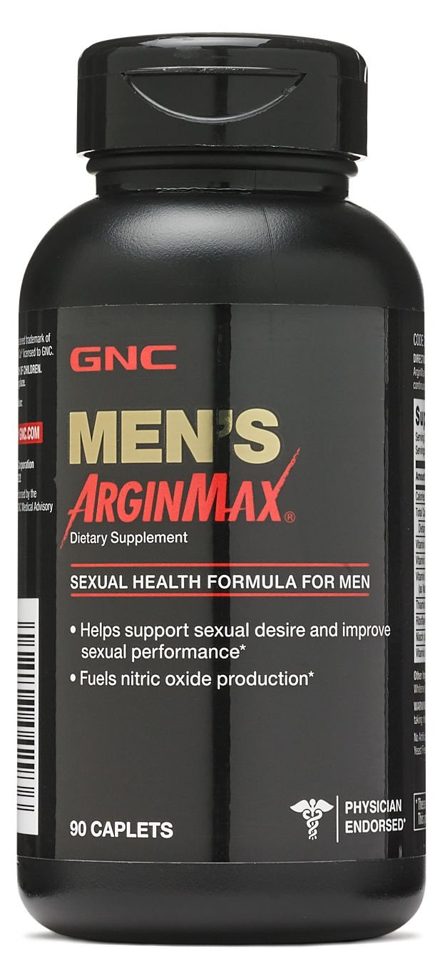 Витамины и минералы GNC Mens Arginmax, 90 каплет,  мл, GNC. Витамины и минералы. Поддержание здоровья Укрепление иммунитета 