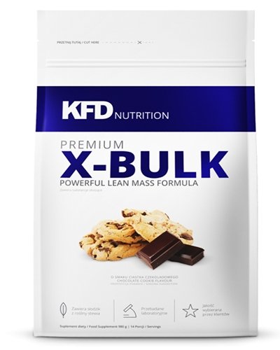 Premium X-Bulk, 980 г, KFD Nutrition. Гейнер. Набор массы Энергия и выносливость Восстановление 