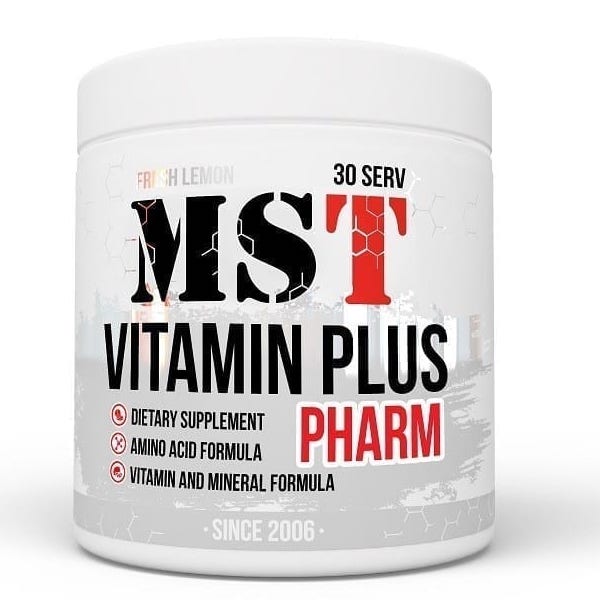 Vitamin Plus Pharm, 210 г, MST Nutrition. Витаминно-минеральный комплекс. Поддержание здоровья Укрепление иммунитета 