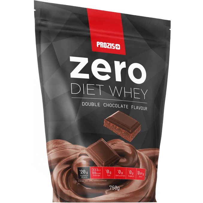 Протеин Prozis Zero Diet Whey, 750 грамм Двойной шоколад,  ml, Prozis. Proteína. Mass Gain recuperación Anti-catabolic properties 