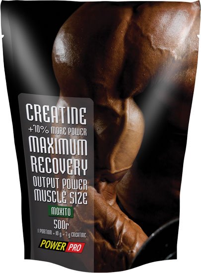 Creatine, 500 g, Power Pro. Creatine monohydrate. Mass Gain Energy & Endurance Strength enhancement 