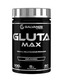 Глютамин Gluta Max (300 г) глюта макс unflavored,  мл, Galvanize Chrome. Глютамин. Набор массы Восстановление Антикатаболические свойства 