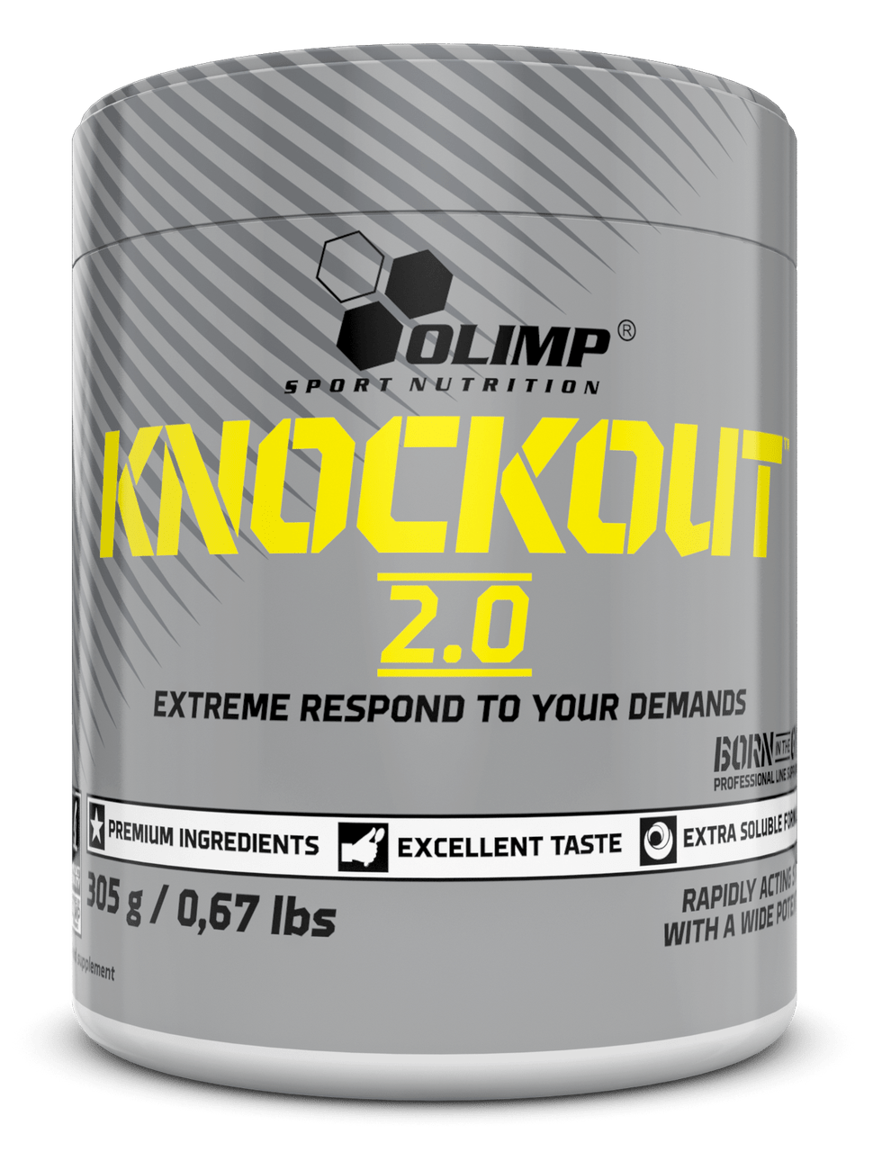 Передтренувальний комплекс Olimp Labs Knockout 2.0 305 g,  ml, Olimp Labs. Post Workout. स्वास्थ्य लाभ 