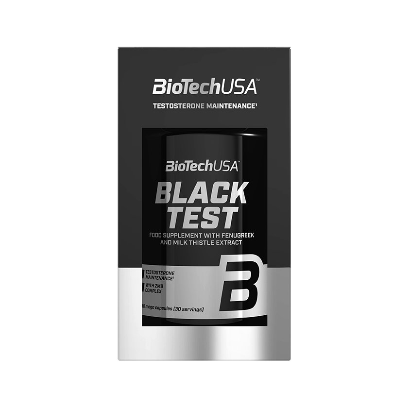 Стимулятор тестостерона BioTech Black Test, 90 капсул,  мл, BioTech. Бустер тестостерона. Поддержание здоровья Повышение либидо Aнаболические свойства Повышение тестостерона 
