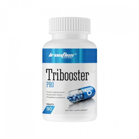 Стимулятор тестостерона IronFlex Tribooster Pro 2000 mg, 90 таблеток,  мл, IronFlex. Трибулус. Поддержание здоровья Повышение либидо Повышение тестостерона Aнаболические свойства 