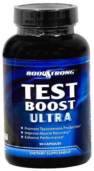 Test Boost Ultra, 90 pcs, BodyStrong. Tribulus and ZMA complex. 
