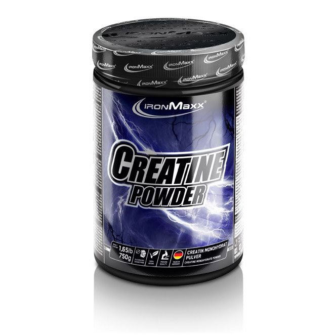 Креатин IronMaxx Creatine Powder, 750 грамм ,  ml, IronMaxx. Сreatine. Mass Gain Energy & Endurance Strength enhancement 