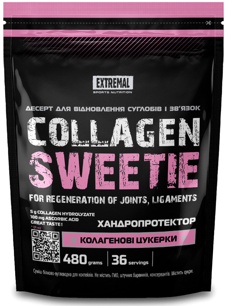 Коллаген для суставов Extremal Collagen sweetie 480 г Кокосовый баунти,  ml, Extremal. Natural Products. General Health 