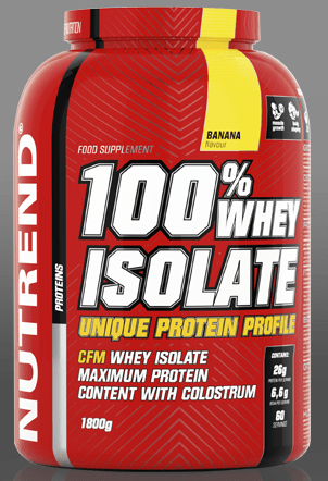 100% Whey Isolate, 1800 g, Nutrend. Whey Isolate. Lean muscle mass Weight Loss recovery Anti-catabolic properties 