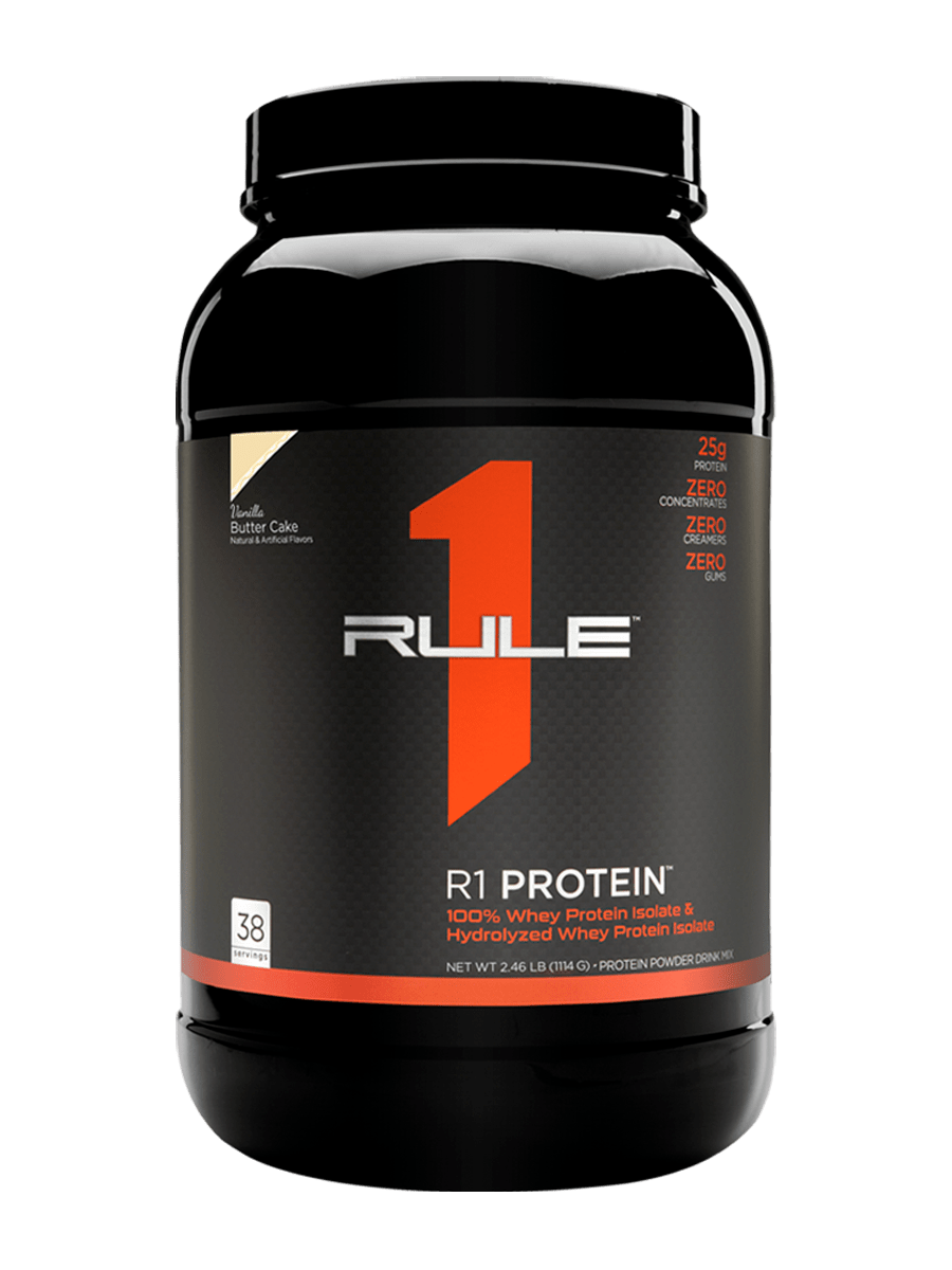 Rule One Proteins Сывороточный протеин изолят R1 (Rule One) R1 Protein 1114 грамм Ванильный пирог, , 