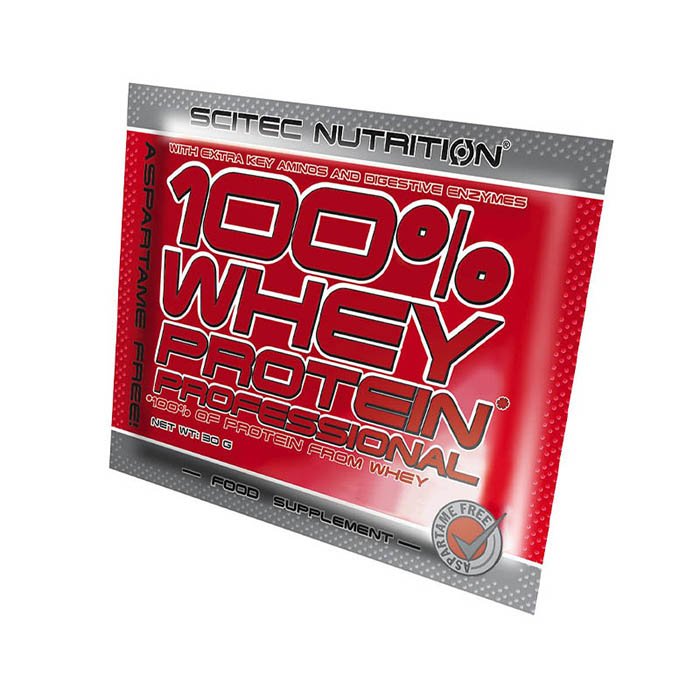 Scitec Nutrition Протеин Scitec 100% Whey Protein Professional, 30 грамм Шоколад-орех, , 30  грамм