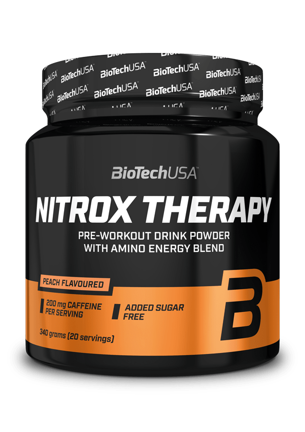 Предтреник BioTech Nitrox Therapy (340 г) биотеч нитрокс tropical fruit,  мл, BioTech. Предтренировочный комплекс. Энергия и выносливость 