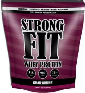 Протеїн Strong Fit Whey Protein - 909 г,  мл, Strong FIT. Протеин. Набор массы Восстановление Антикатаболические свойства 