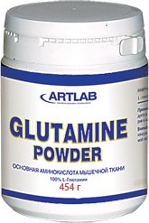 Glitamine Powder, 454 г, Artlab. Глютамин. Набор массы Восстановление Антикатаболические свойства 