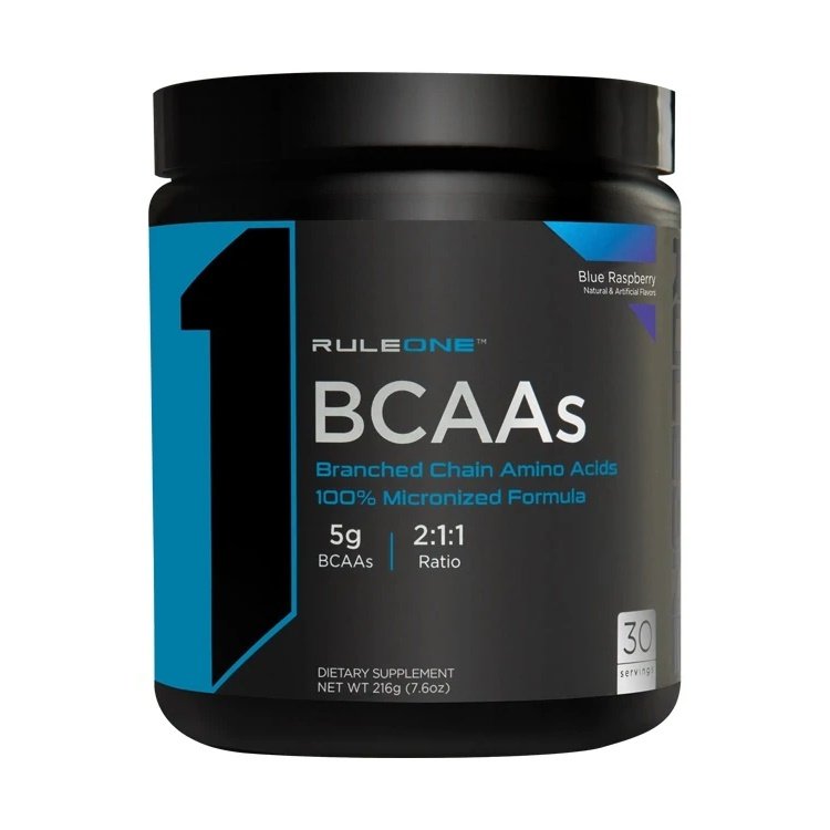 BCAA Rule 1 BCAA, 30 порций Ежевика (216 грамм),  ml, Rule One Proteins. BCAA. Weight Loss recovery Anti-catabolic properties Lean muscle mass 