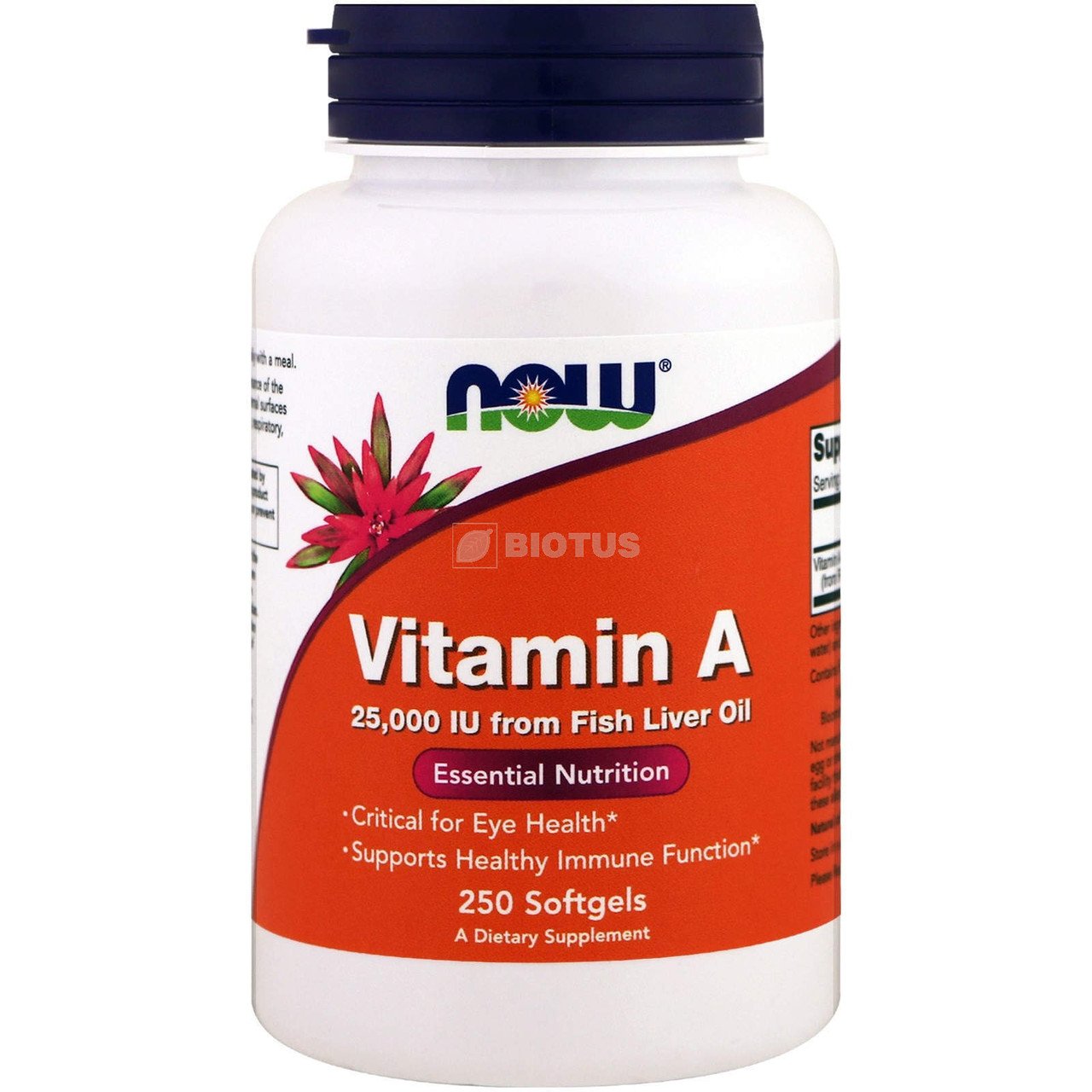 Now NOW Vitamin A 25,000 IU - 100 софт кап, , 100 