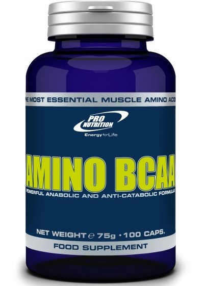 Amino BCAA, 100 шт, Pro Nutrition. BCAA. Снижение веса Восстановление Антикатаболические свойства Сухая мышечная масса 