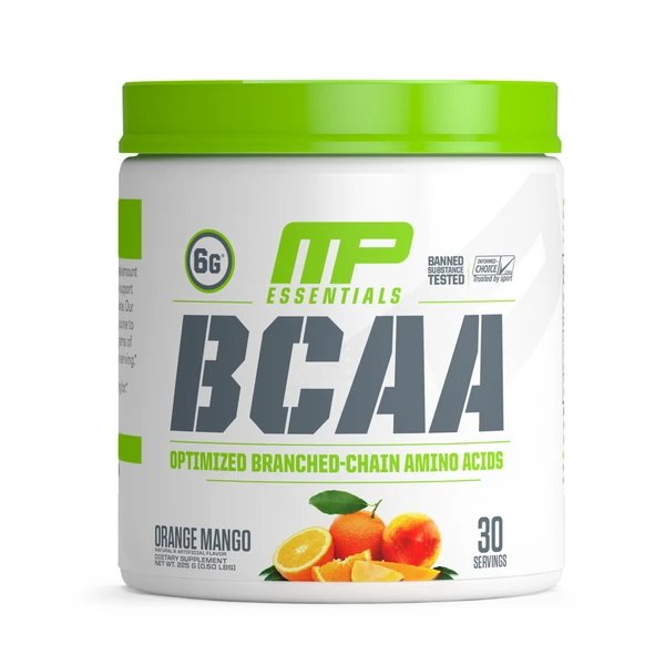 BCAA MusclePharm Essentials BCAA, 215 грамм Апельсин-манго (225 грамм),  ml, MusclePharm. BCAA. Weight Loss recovery Anti-catabolic properties Lean muscle mass 