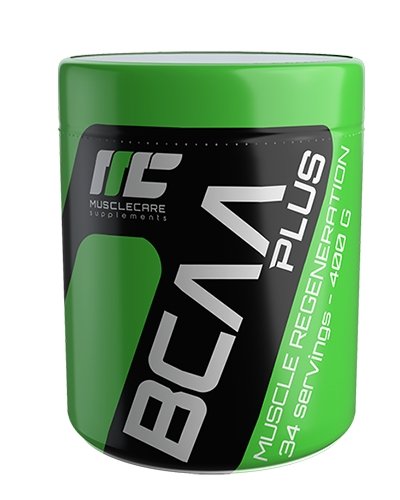 BCAA Plus, 400 g, Muscle Care. BCAA. Weight Loss recovery Anti-catabolic properties Lean muscle mass 