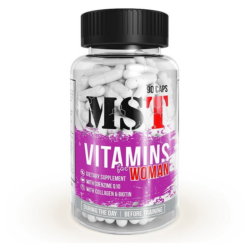 MST Nutrition Витамины и минералы MST Vitamin for Women, 90 капсул, , 