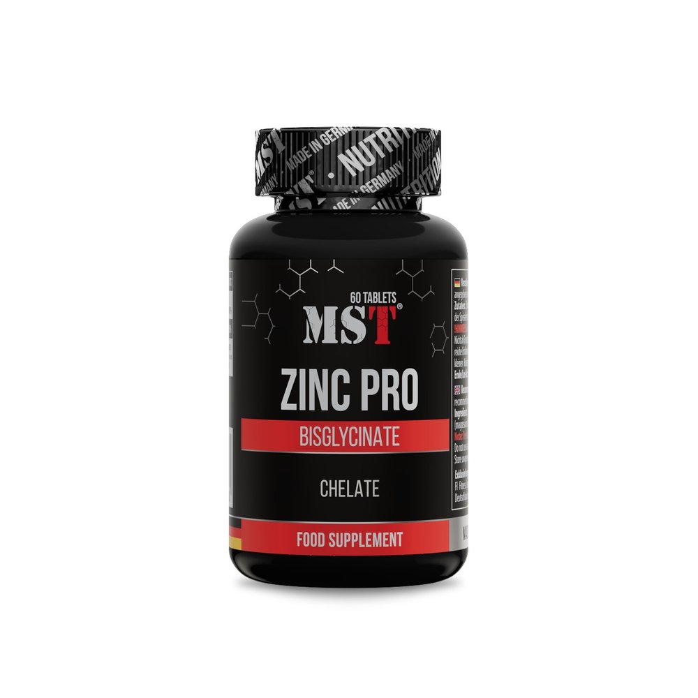 MST Nutrition Витамины и минералы MST Zinc Pro Chelate, 60 таблеток, ,