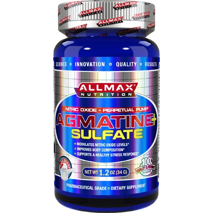 Agmatine Sulfate, 34 g, AllMax. Special supplements. 