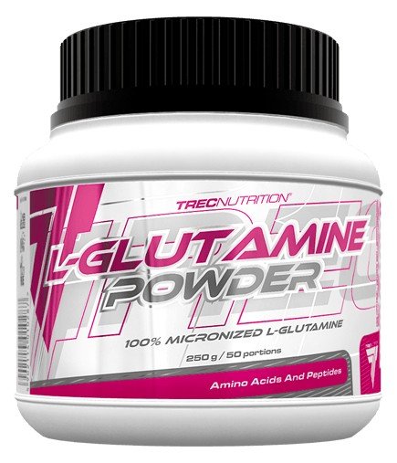 L-Glutamine Powder, 250 г, Trec Nutrition. Глютамин. Набор массы Восстановление Антикатаболические свойства 