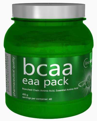 BCAA EAA Pack, 400 г, Clinic-Labs. BCAA. Снижение веса Восстановление Антикатаболические свойства Сухая мышечная масса 