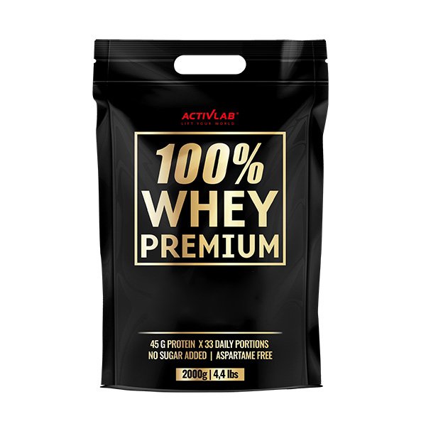 ActivLab Протеин Activlab 100% Whey Premium, 2 кг Клубника ПОВРЕЖДЕННЫЙ, , 2000 грамм