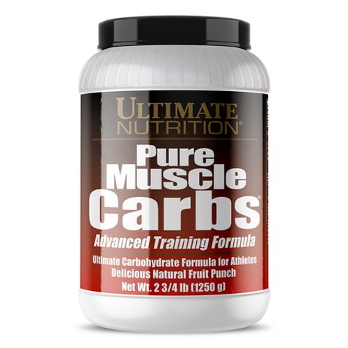 Ultimate Nutrition Предтренировочный комплекс Ultimate Pure Muscle Carbs, 1.25 кг Фруктовый пунш, , 1250  грамм