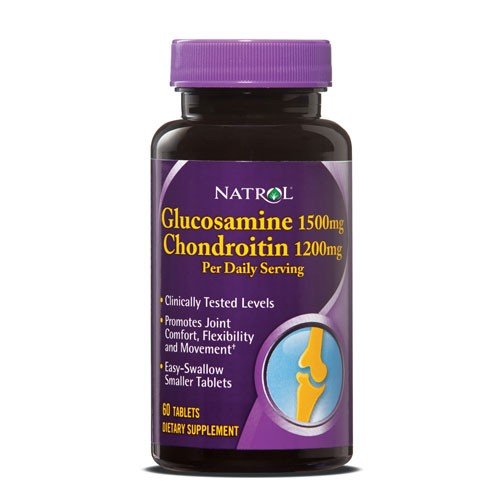 Natrol Glucosamine Chondroitin, , 60 pcs
