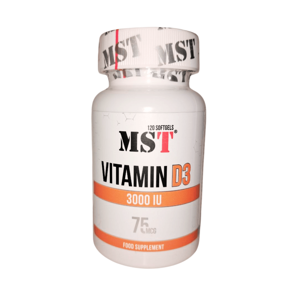 MST Nutrition ΠΠΈΡΠ°ΠΌΠΈΠ½Ρ ΠΈ ΠΌΠΈΠ½Π΅ΡΠ°Π»Ρ MST Vitamin D3 3000 IU, 120 ΠΊΠ°ΠΏΡΡΠ», ,