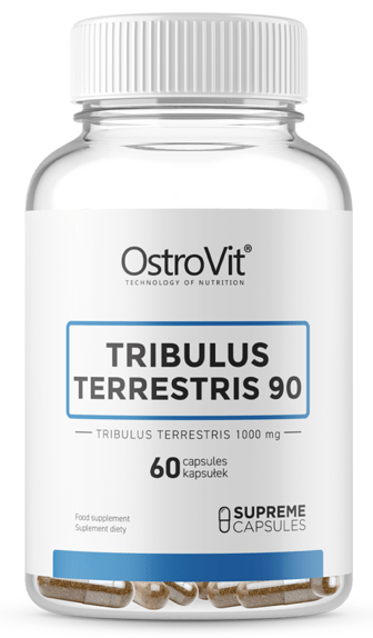 OstroVit Бустер тестостерону OstroVit Tribulus Terrestris 90 - 60 tabs (просипалась одна капсула в середині банки), , 