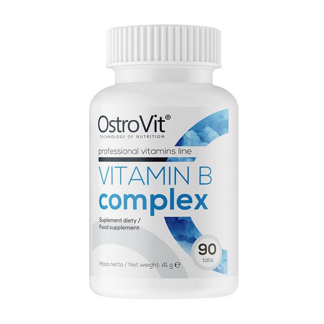 OstroVit Комплекс витамина B OstroVit Vitamin B complex 90 таблеток, , 