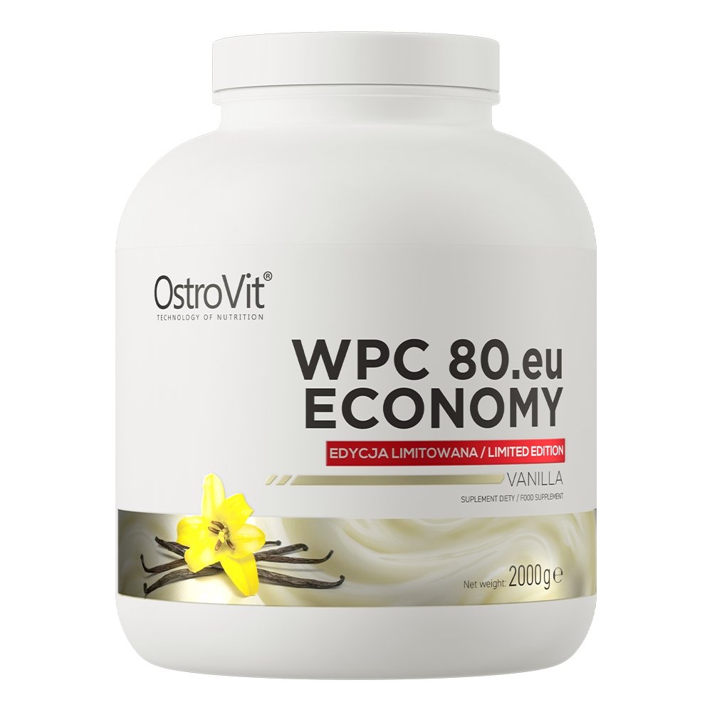OstroVit Протеин OstroVit Economy WPC80.eu, 2 кг Ваниль, , 700 г